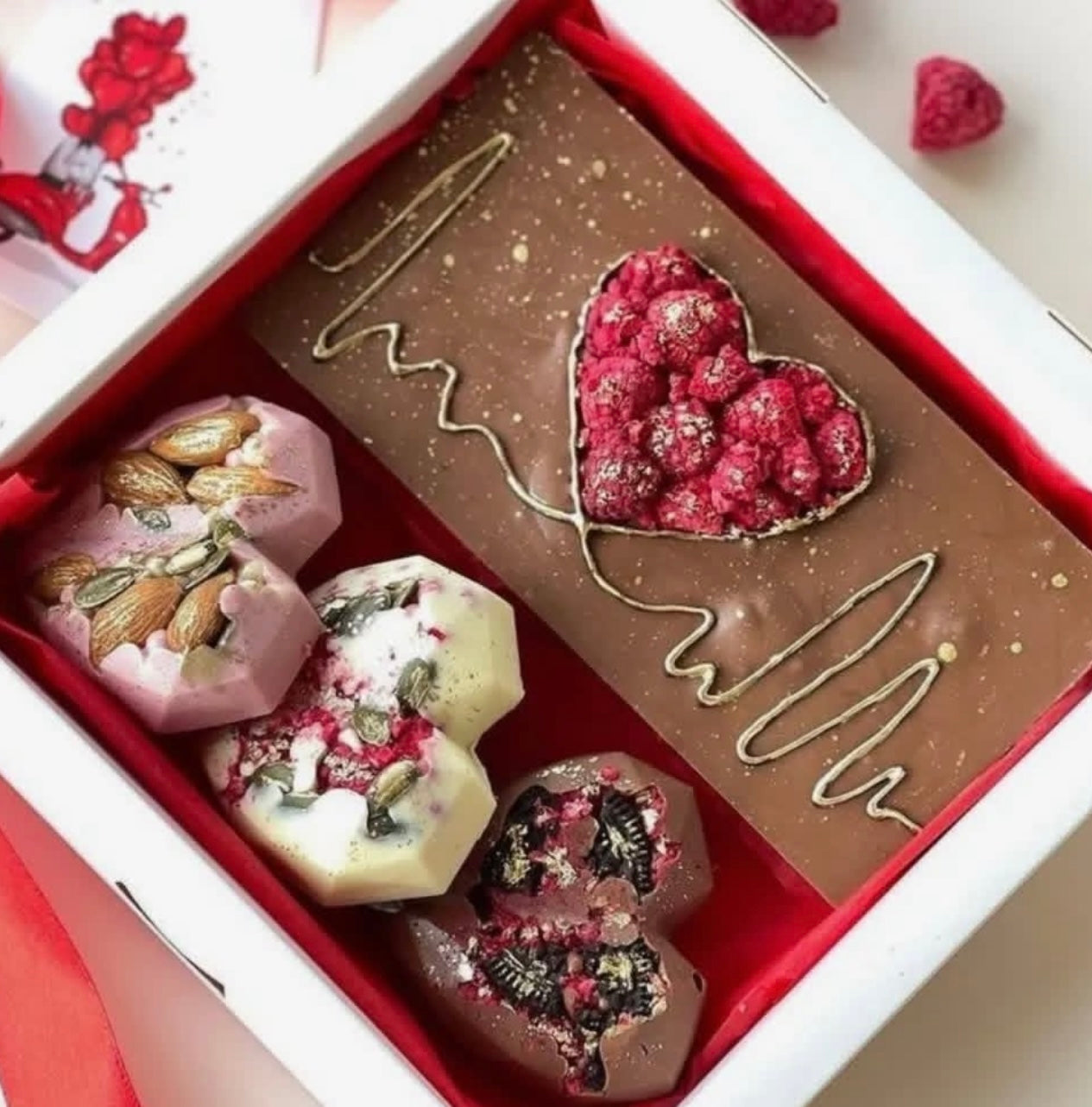 Love and peace Chocolate Box