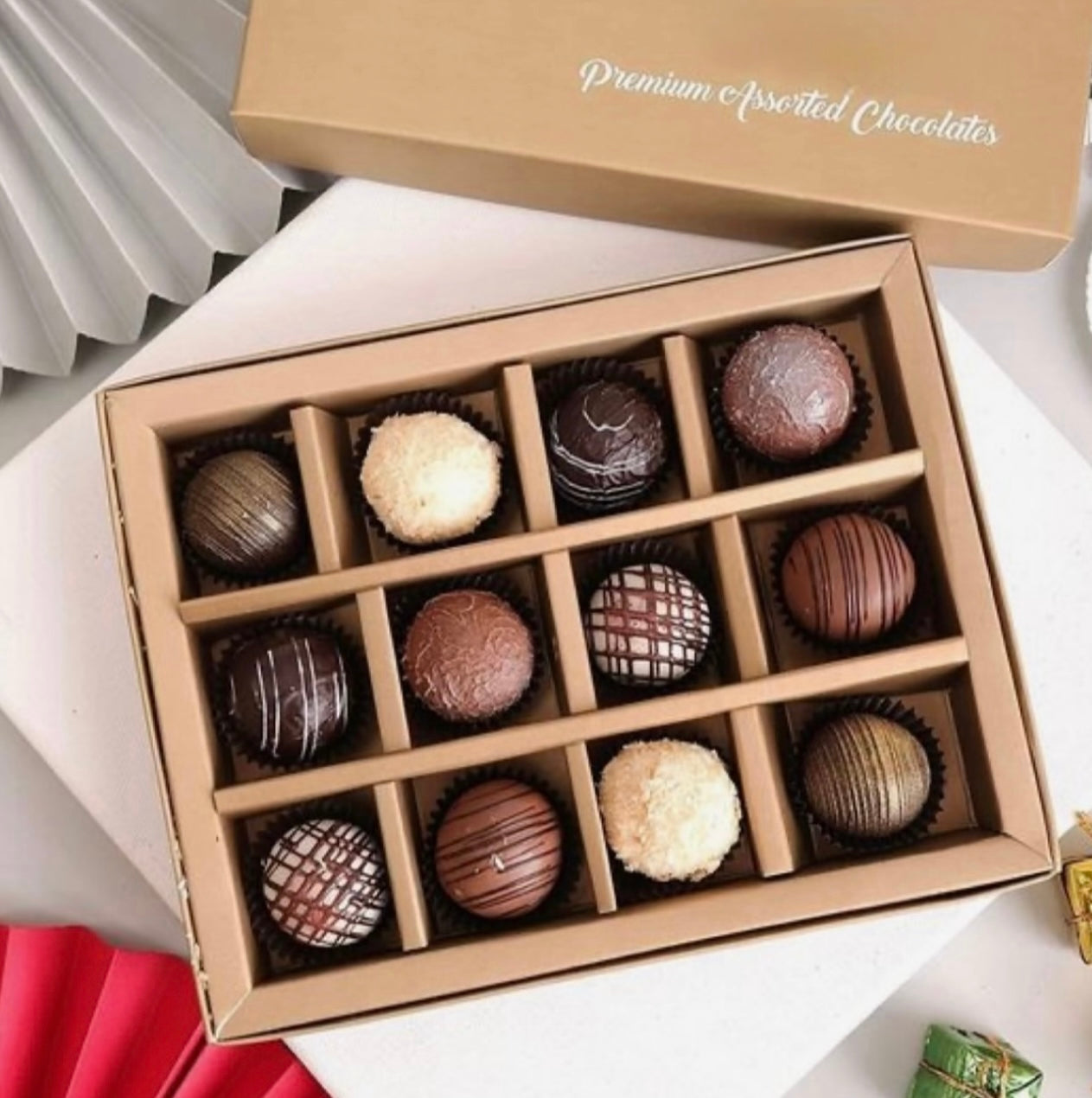Sandy Rose Truffle Box