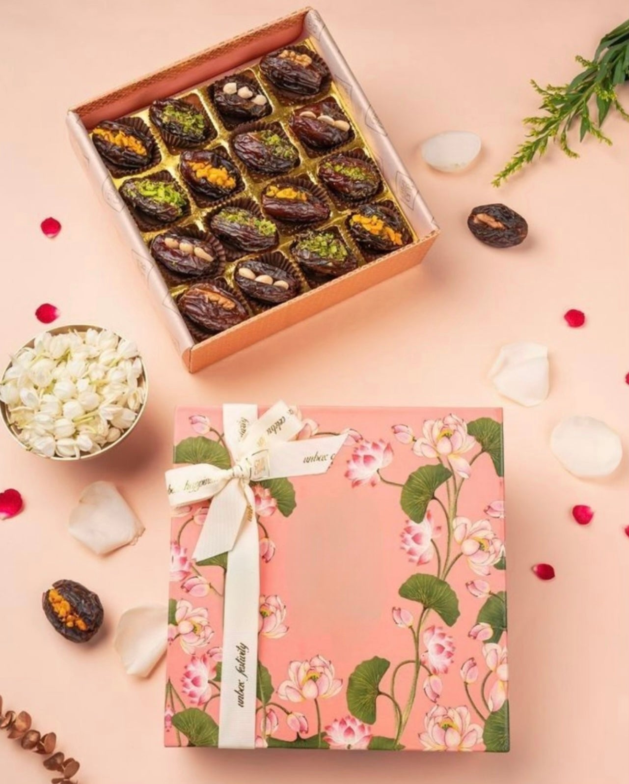 Rose Jasmine Dates Box