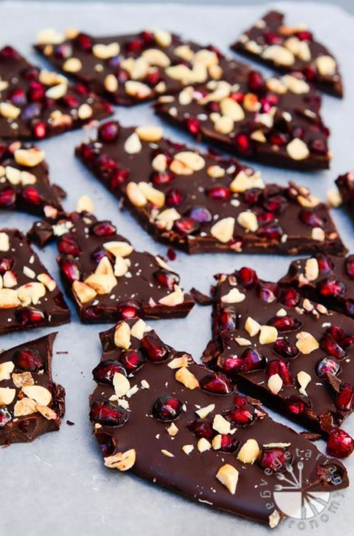 The Chocoflowers Pomegranate Winter’s Special Chocolate