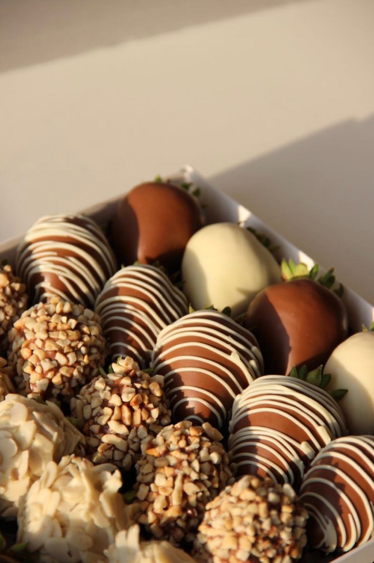 Chocolate Covered Strawberry Delights