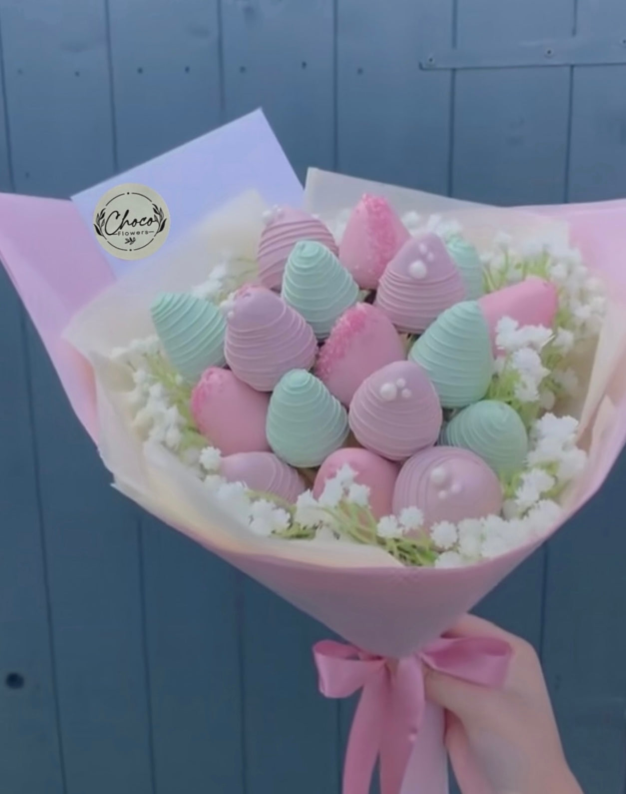 Rainbow Chocolate Bouquet