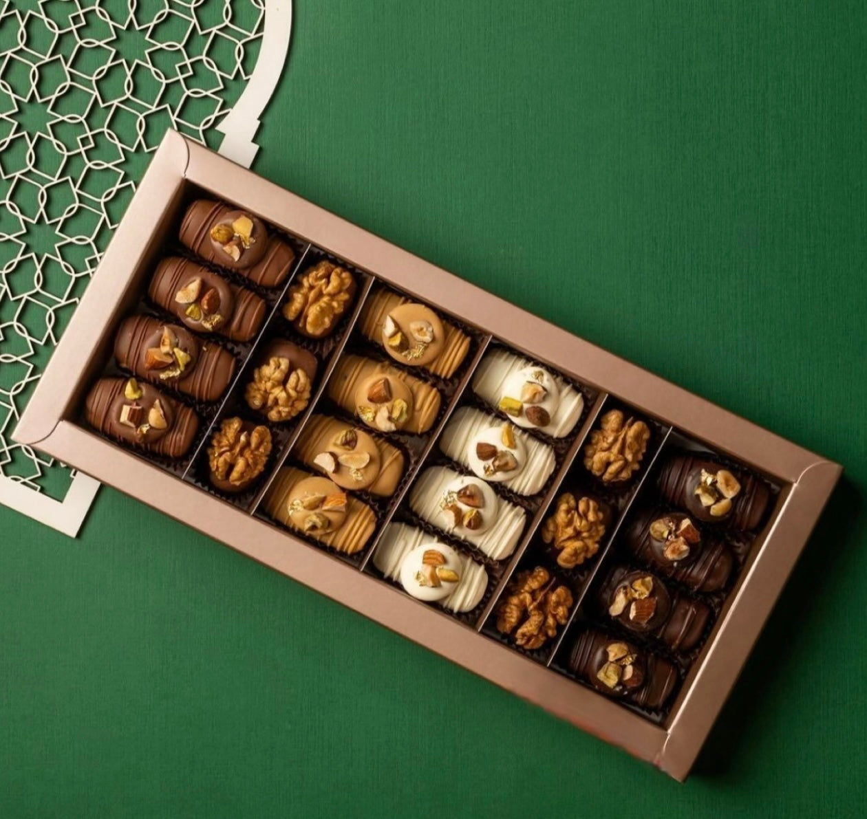 Gold Dates Box