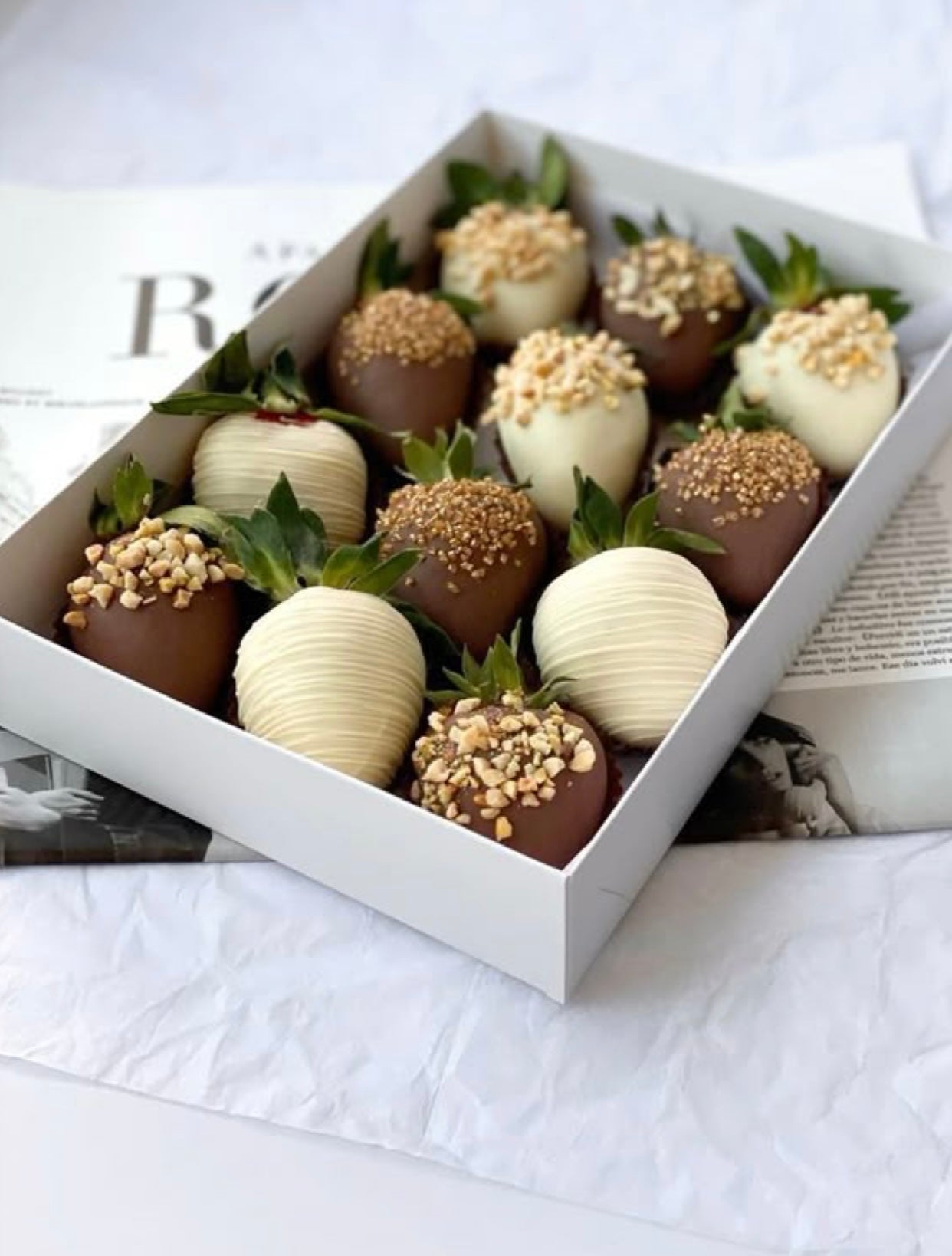 "Chocolate & Nut Symphony"